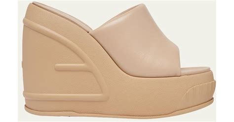 wedge sneakers fendi|fendi slides on sale.